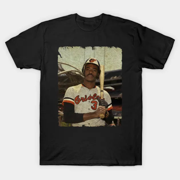 Eddie Murray In Baltimore Orioles, 1977 T-Shirt