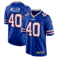 Men's Buffalo Bills Von Miller Game Jersey Royal