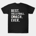 Best Volleyball Coach Ever Gift T-Shirt