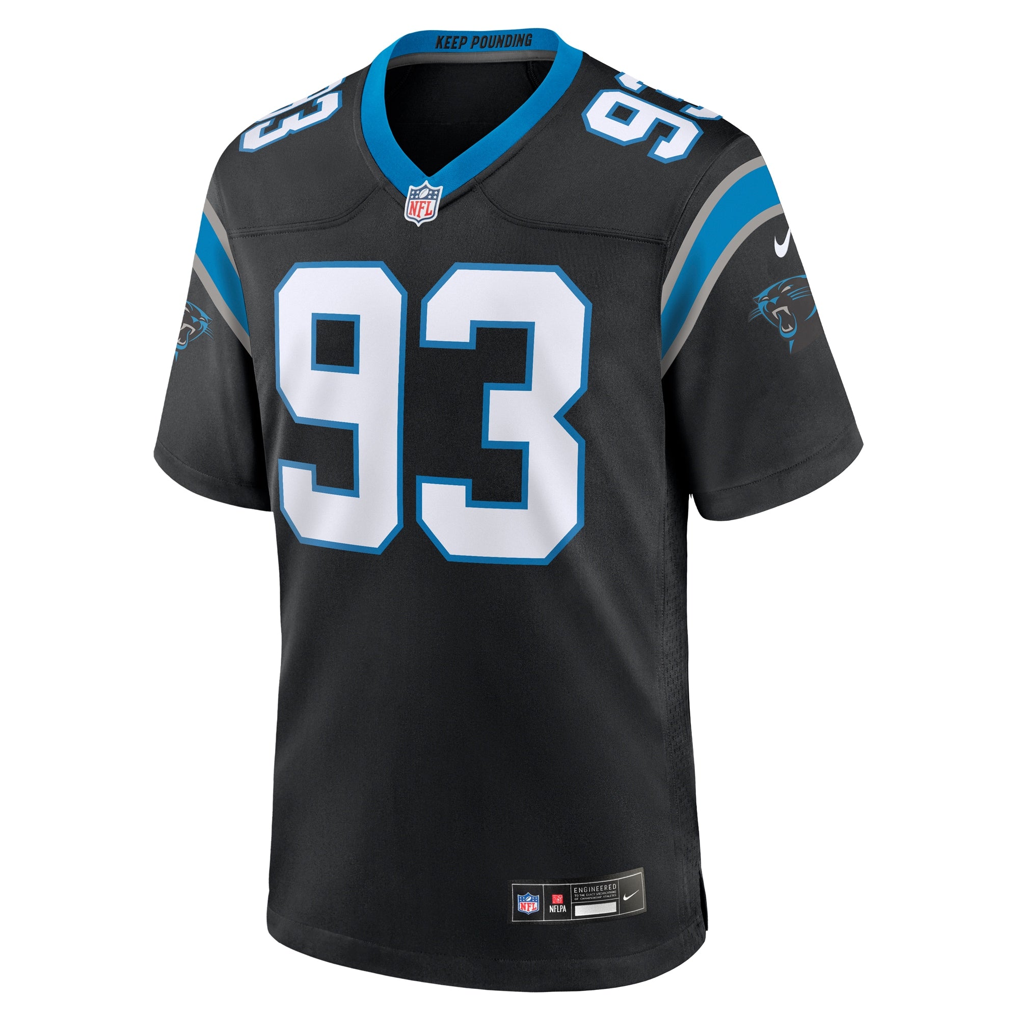 LaBryan Ray Carolina Panthers Team Game Jersey - ?Black