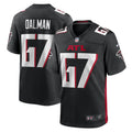 Drew Dalman Atlanta Falcons Game Jersey - Black