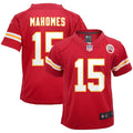 Preschool Patrick Mahomes Red Kansas City Chiefs Game Jersey