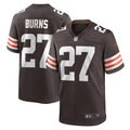 Lorenzo Burns Cleveland Browns Team Game Jersey - ?Brown