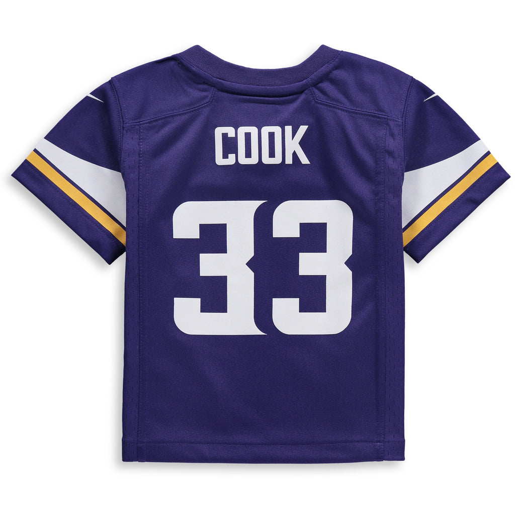 Dalvin Cook Minnesota Vikings Toddler Player Game Jersey - Purple
