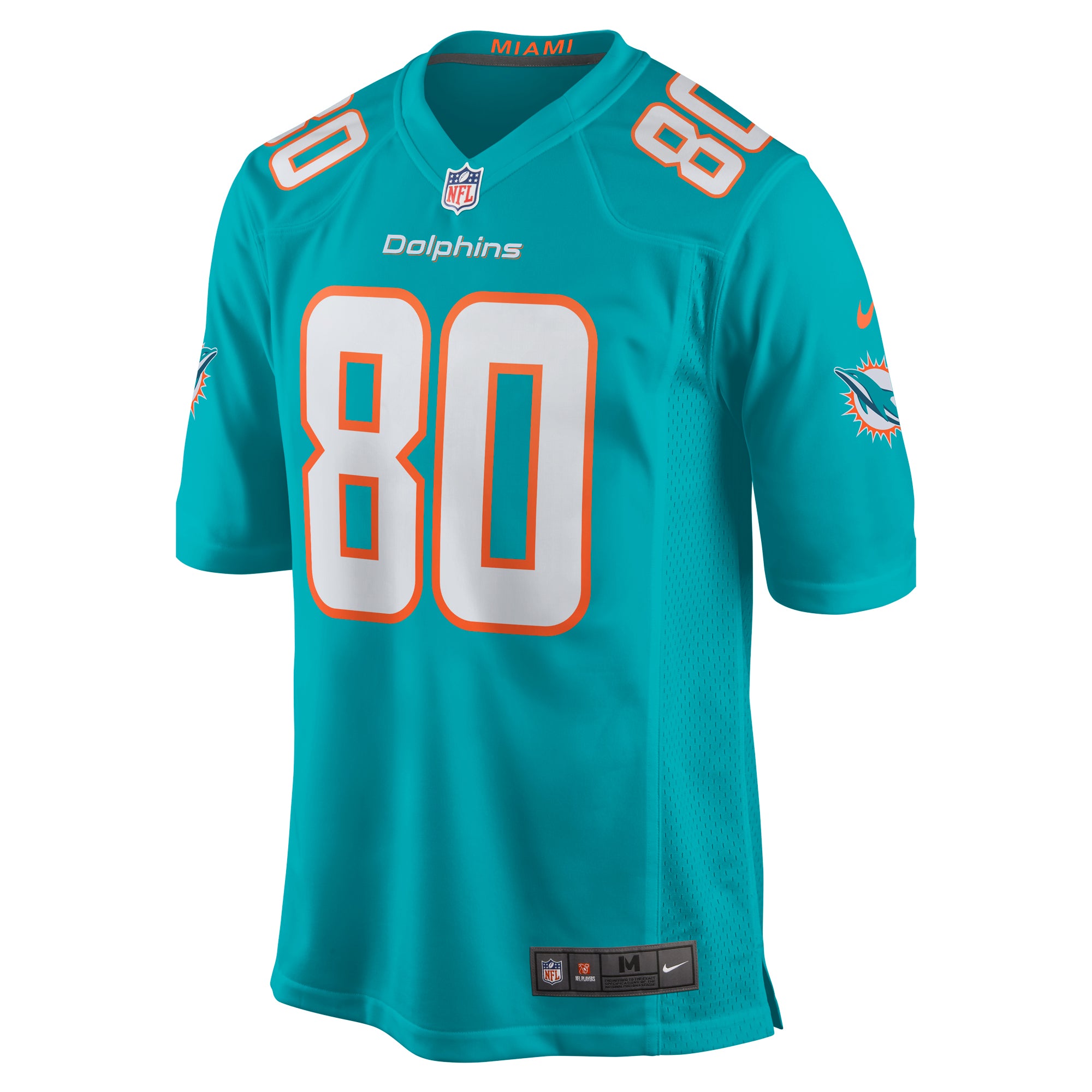Tanner Conner Miami Dolphins Home Game Player Jersey - Aqua