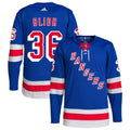 Anton Blidh New York Rangers Home Primegreen Authentic Pro Jersey - Royal