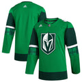 Vegas Golden Knights 2023 St. Patrick's Day Primegreen Authentic Jersey - Kelly Green