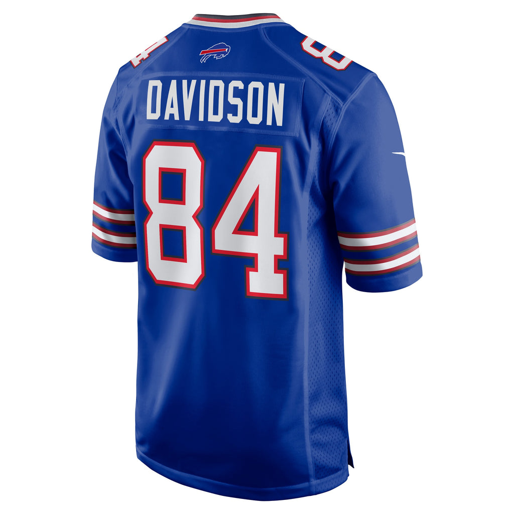 Zach Davidson Buffalo Bills Game Player Jersey - Royal