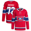 Arber Xhekaj Montreal Canadiens Home Primegreen Authentic Pro Jersey - Red