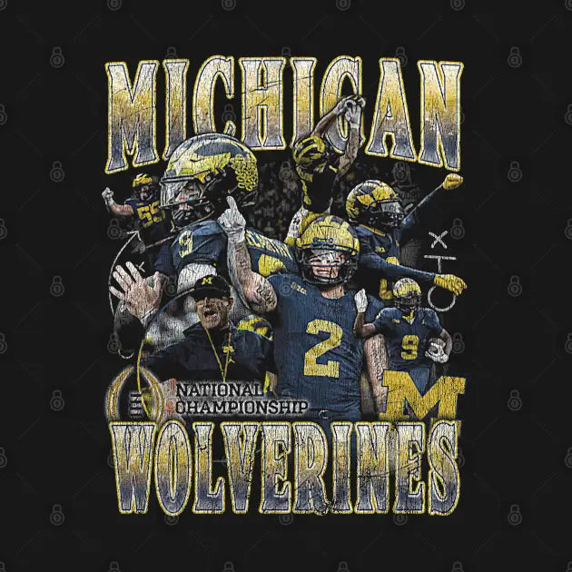 Michigan National Championship Vintage Hoodie