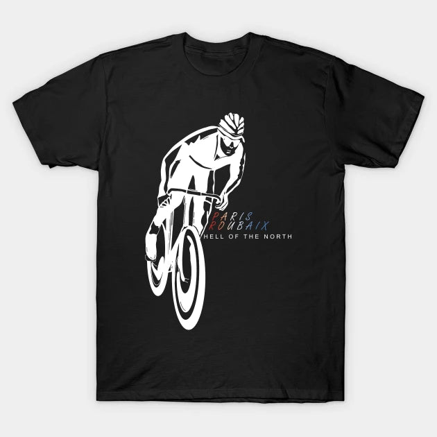 Paris Roubaix Hell Of The North /Cycling T-Shirt