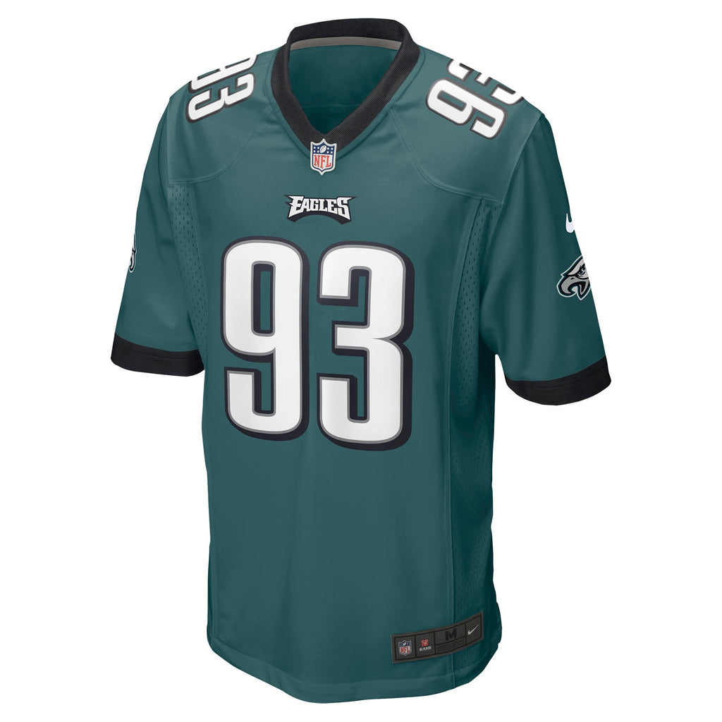 Milton Williams Philadelphia Eagles Game Jersey - Midnight Green