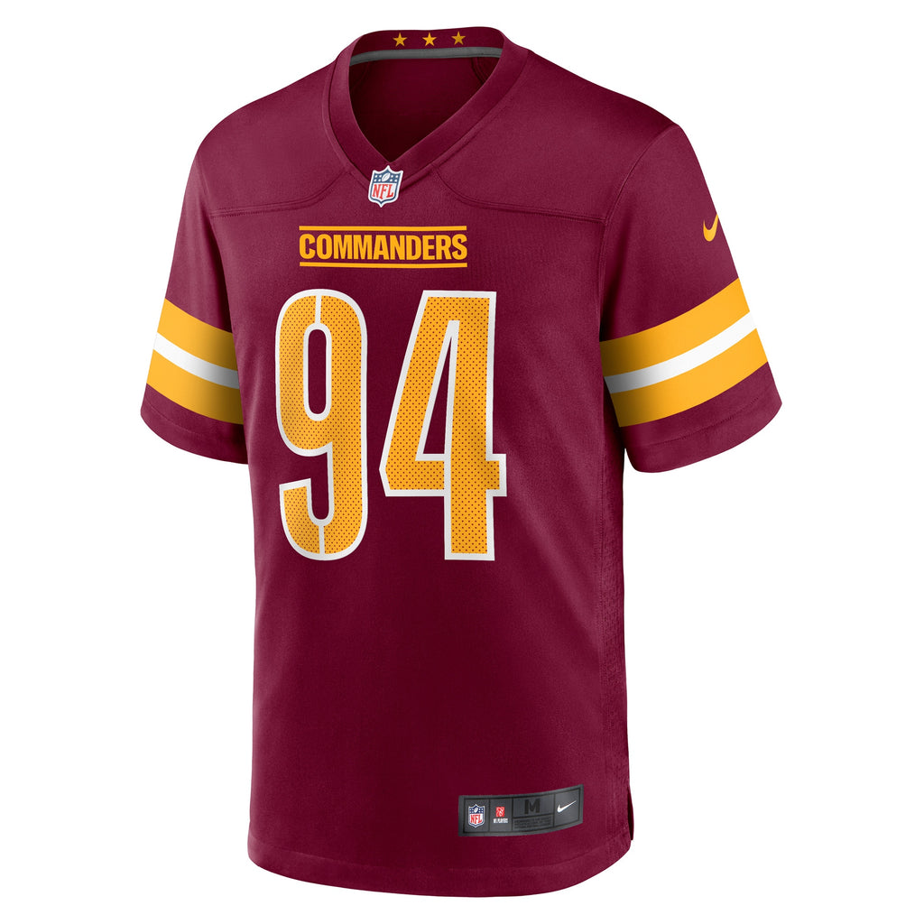 Daron Payne Washington Commanders Player Game Jersey - Burgundy