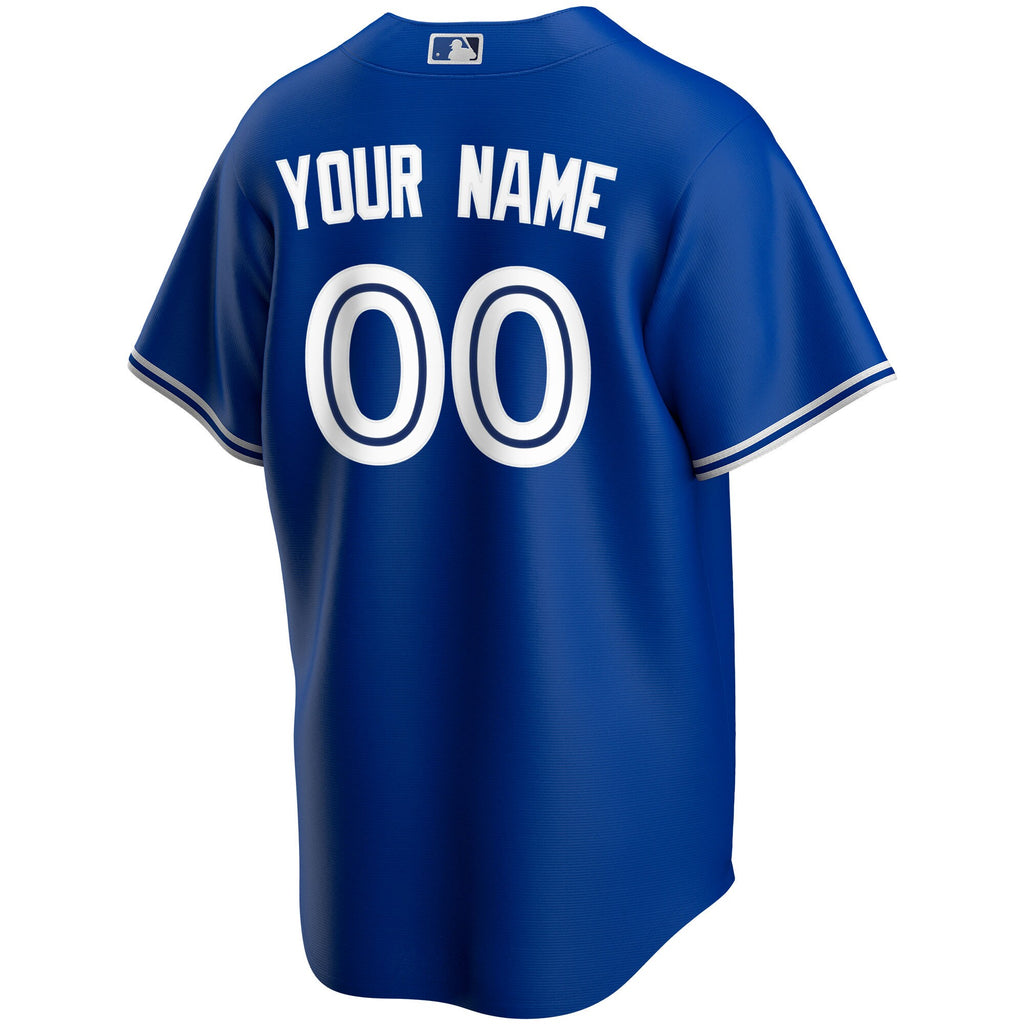 Toronto Blue Jays Alternate Replica Custom Jersey - Royal