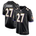 Men's Baltimore Ravens J.K. Dobbins Game Jersey Black