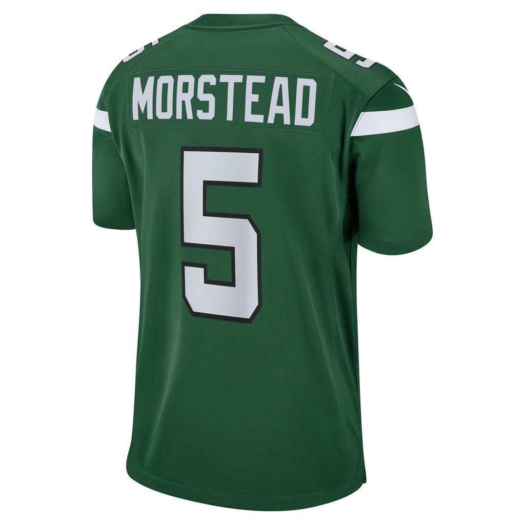 Thomas Morstead New York Jets Game Player Jersey - Gotham Green