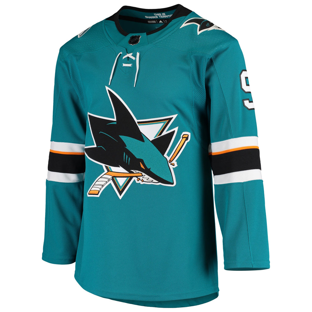 Evander Kane San Jose Sharks Home Authentic Player Jersey - Teal