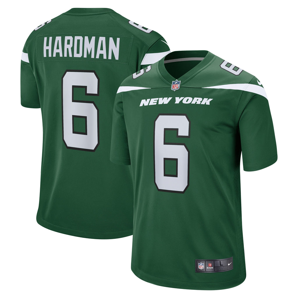 Mecole Hardman New York Jets Game Jersey - Gotham Green