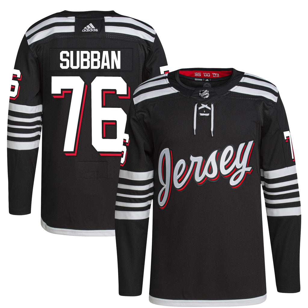 P.K. Subban New Jersey Devils 2021/22 Alternate Primegreen Authentic Pro Player Jersey - Black