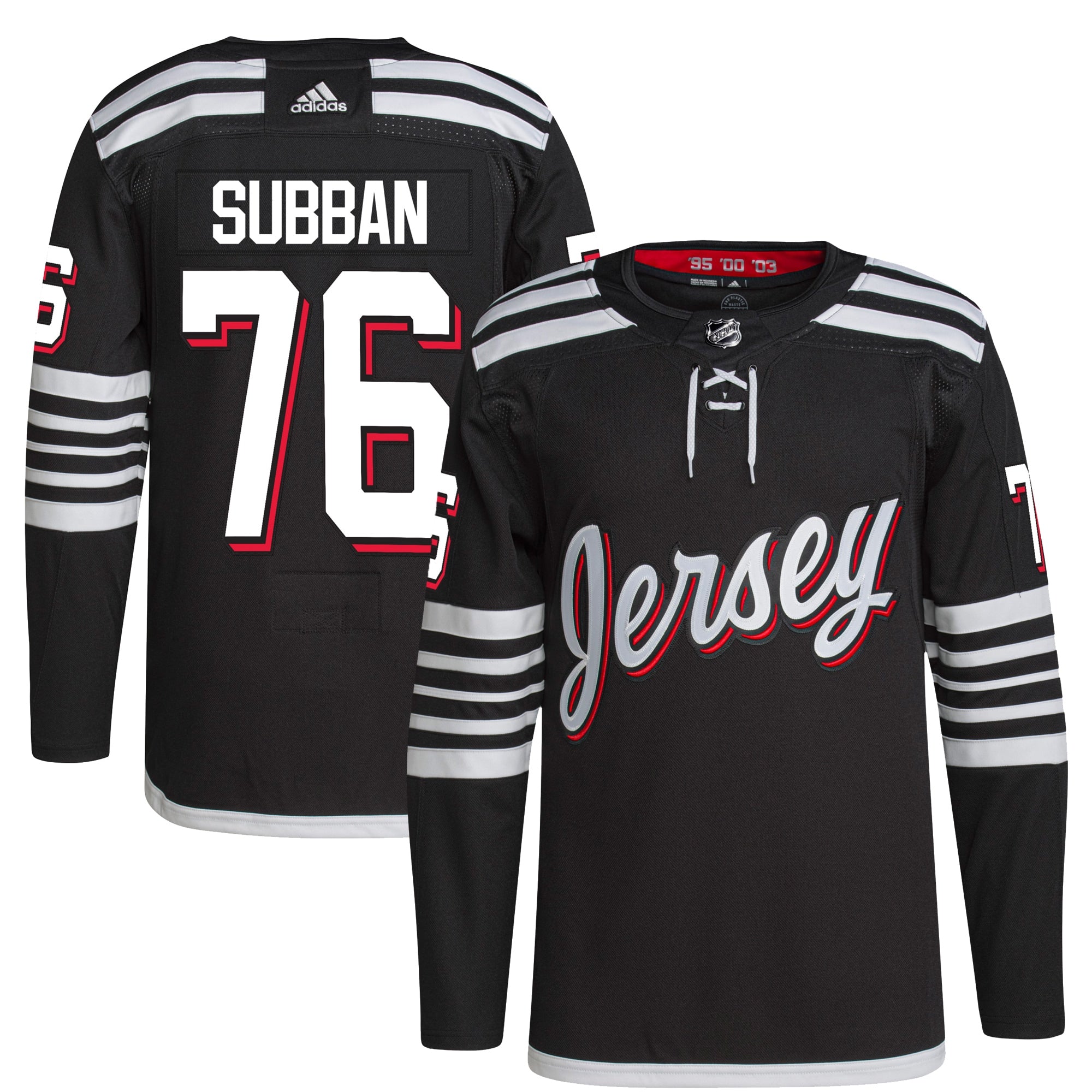 P.K. Subban New Jersey Devils 2021/22 Alternate Primegreen Authentic Pro Player Jersey - Black