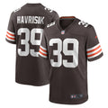Lucas Havrisik Cleveland Browns Team Game Jersey - ?Brown
