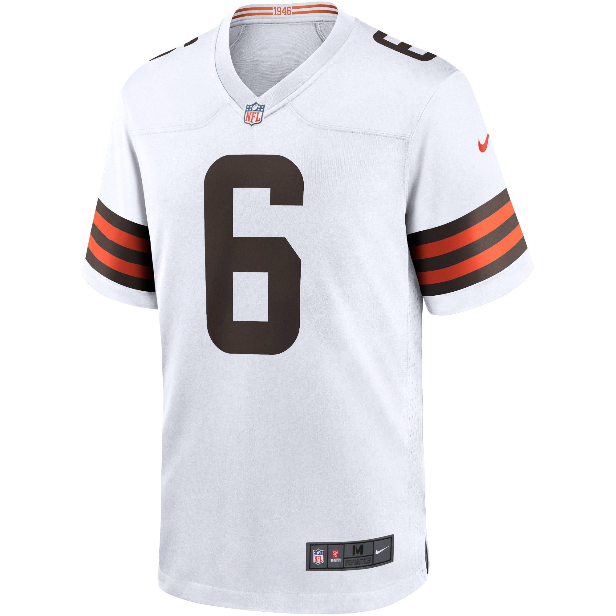 Baker Mayfield Cleveland Browns Player Game Jersey - White