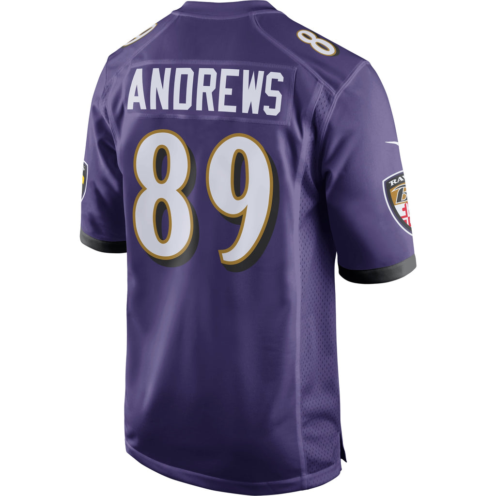 Mark Andrews Baltimore Ravens Game Jersey - Purple