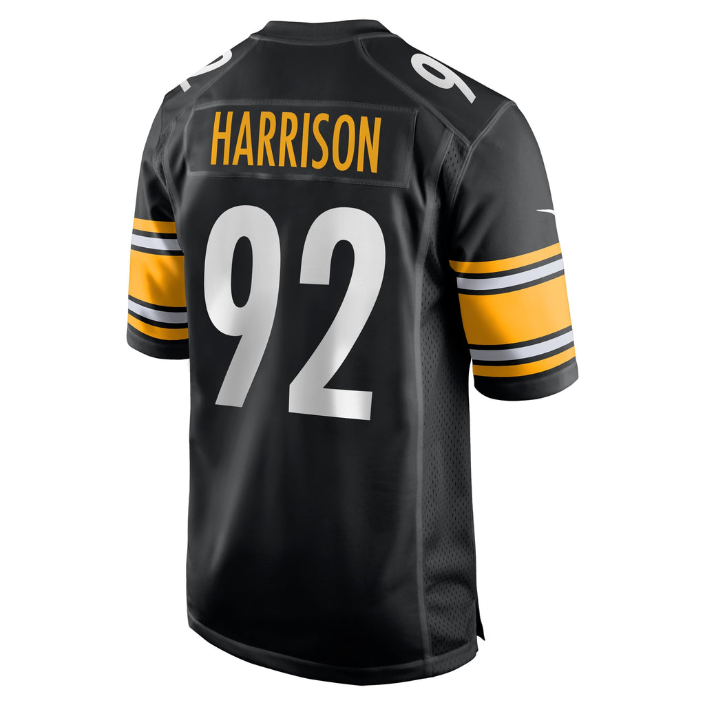 James Harrison Pittsburgh Steelers Retired Game Jersey - Black