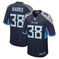 Davontae Harris Tennessee Titans Home Game Player Jersey - Navy