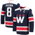Alexander Ovechkin Washington Capitals Alternate Captain Patch Primegreen Authentic Pro Player Jersey - Navy