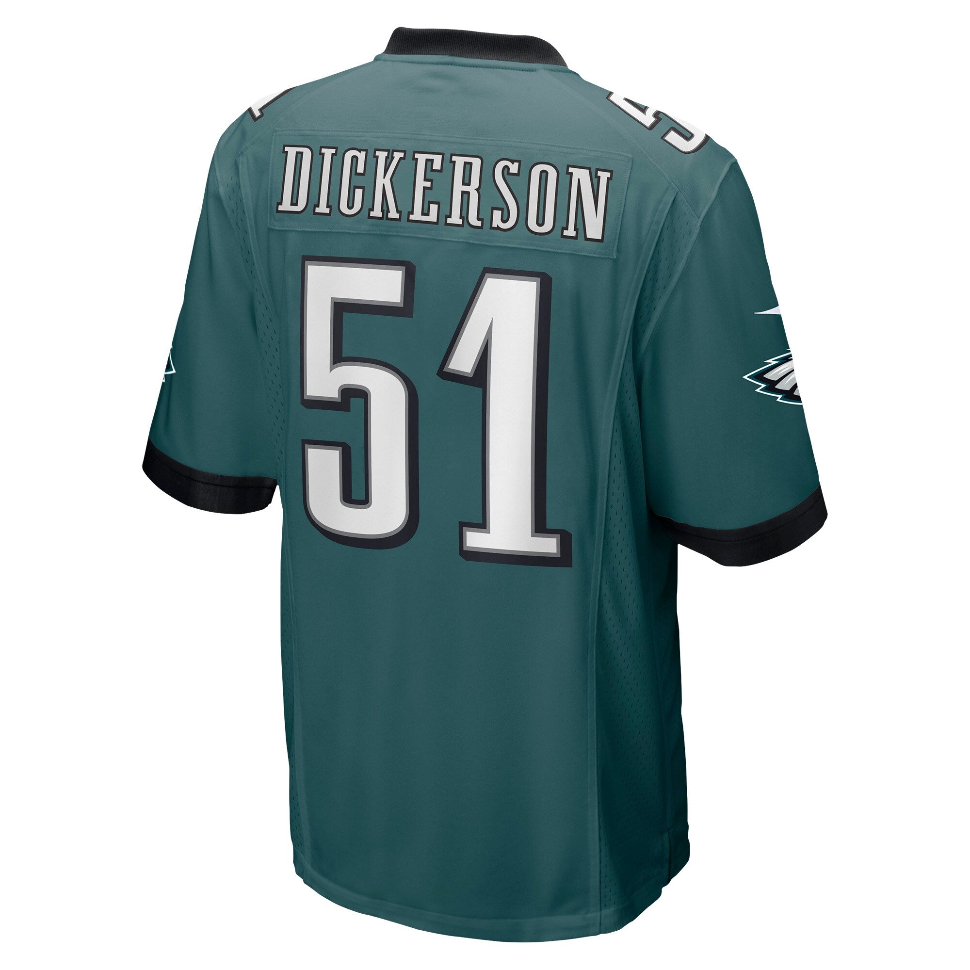 Landon Dickerson Philadelphia Eagles Game Jersey - Midnight Green