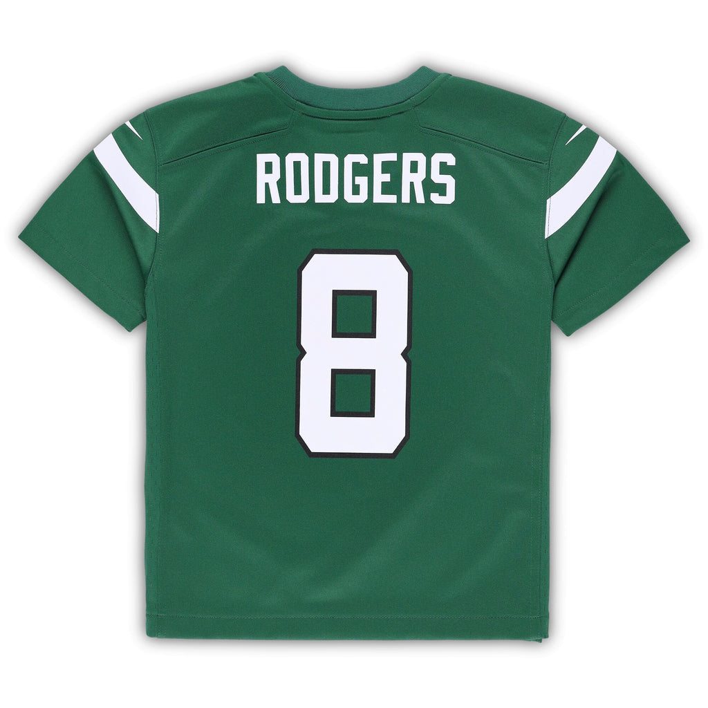 Aaron Rodgers New York Jets Toddler Game Jersey - Gotham Green