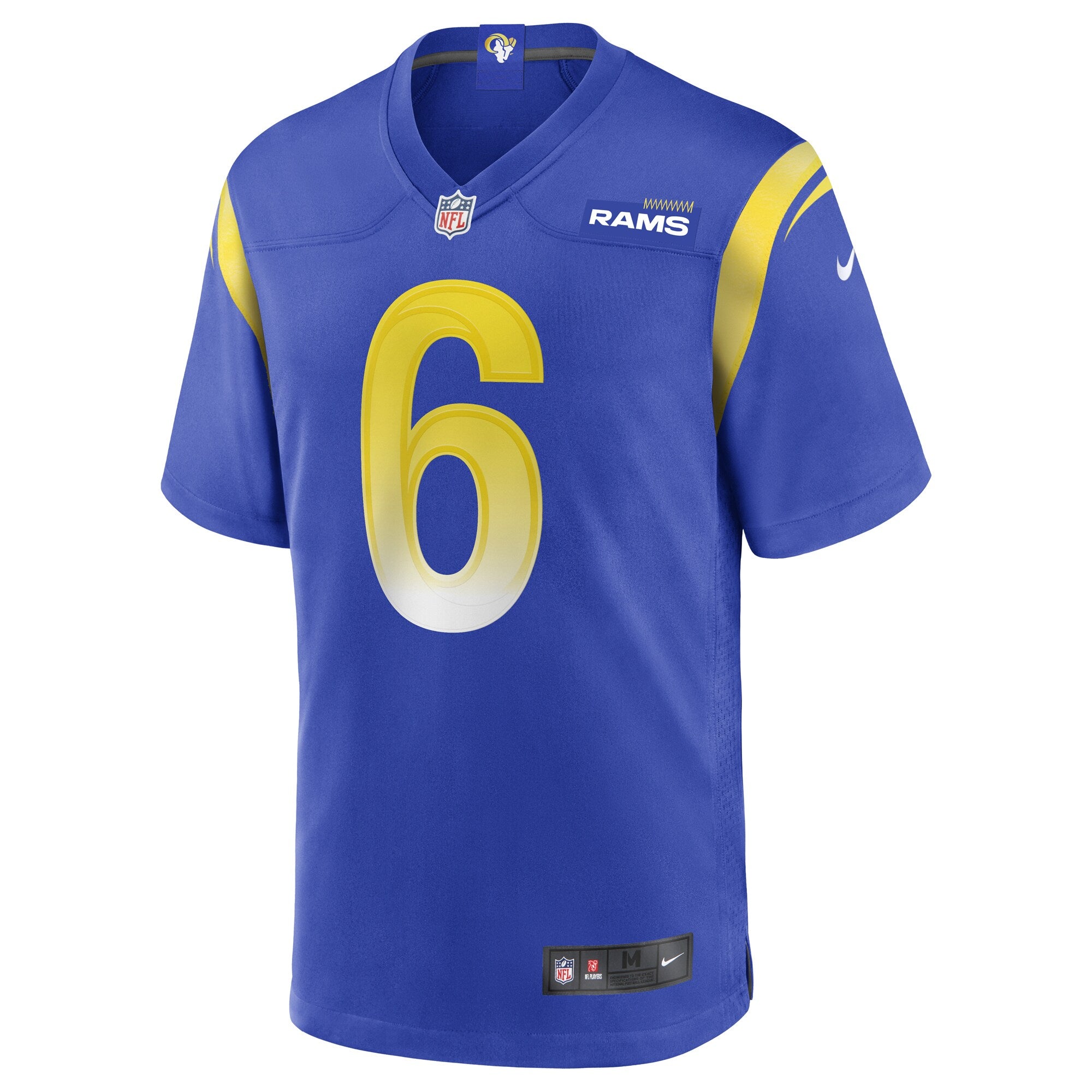 Johnny Hekker Los Angeles Rams Game Player Jersey - Royal