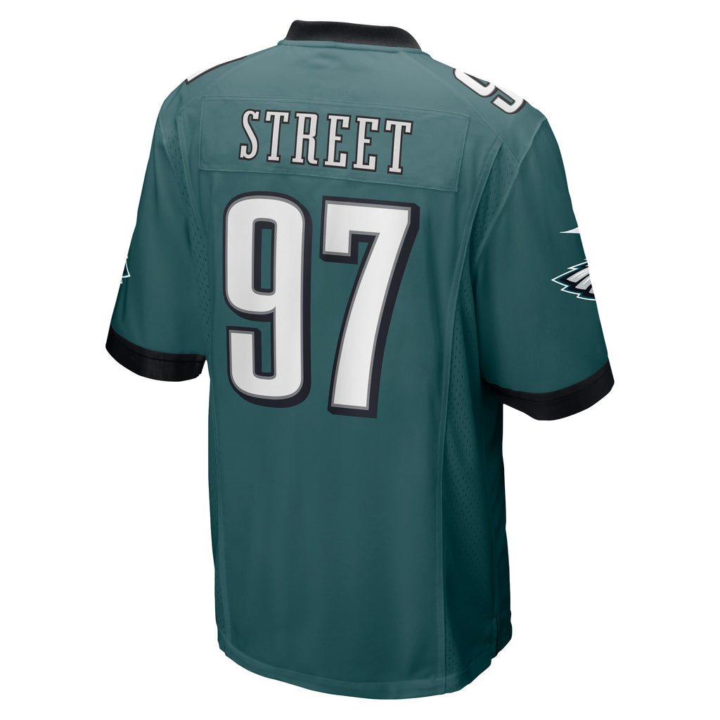 Kentavius Street Philadelphia Eagles Game Player Jersey - Midnight Green