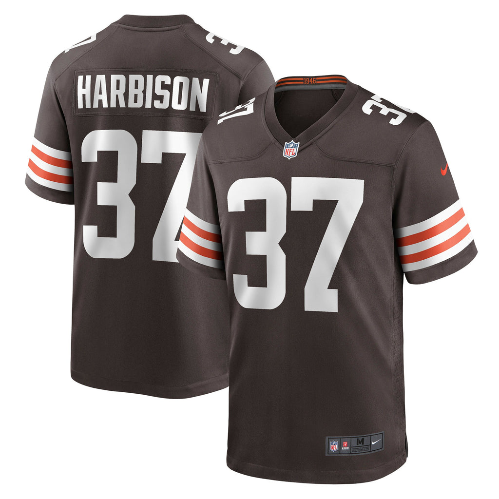 Tre Harbison Cleveland Browns Game Jersey - Brown