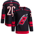 Sebastian Aho Carolina Hurricanes Alternate Primegreen Authentic Pro Jersey - Black
