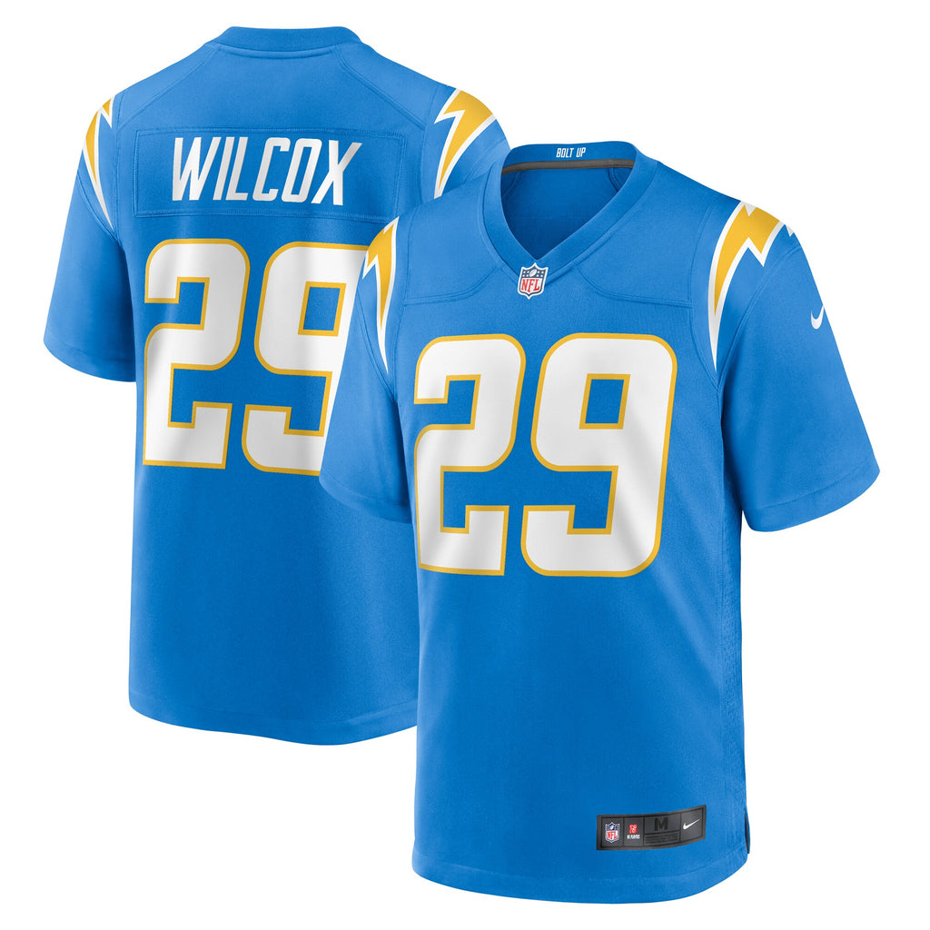 Chris Wilcox Los Angeles Chargers Team Game Jersey - ?Powder Blue