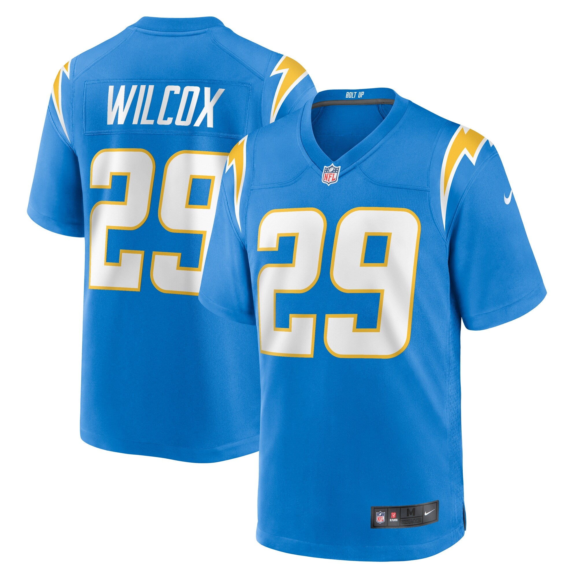Chris Wilcox Los Angeles Chargers Team Game Jersey - ?Powder Blue