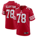 Chris Slayton San Francisco 49ers Game Jersey - Scarlet