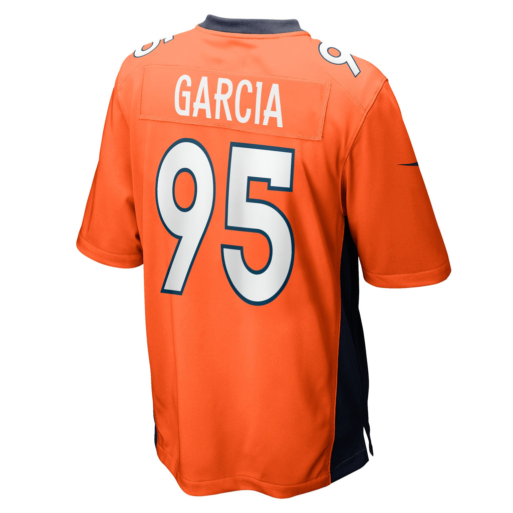 Elijah Garcia Denver Broncos Team Game Jersey - ?Orange