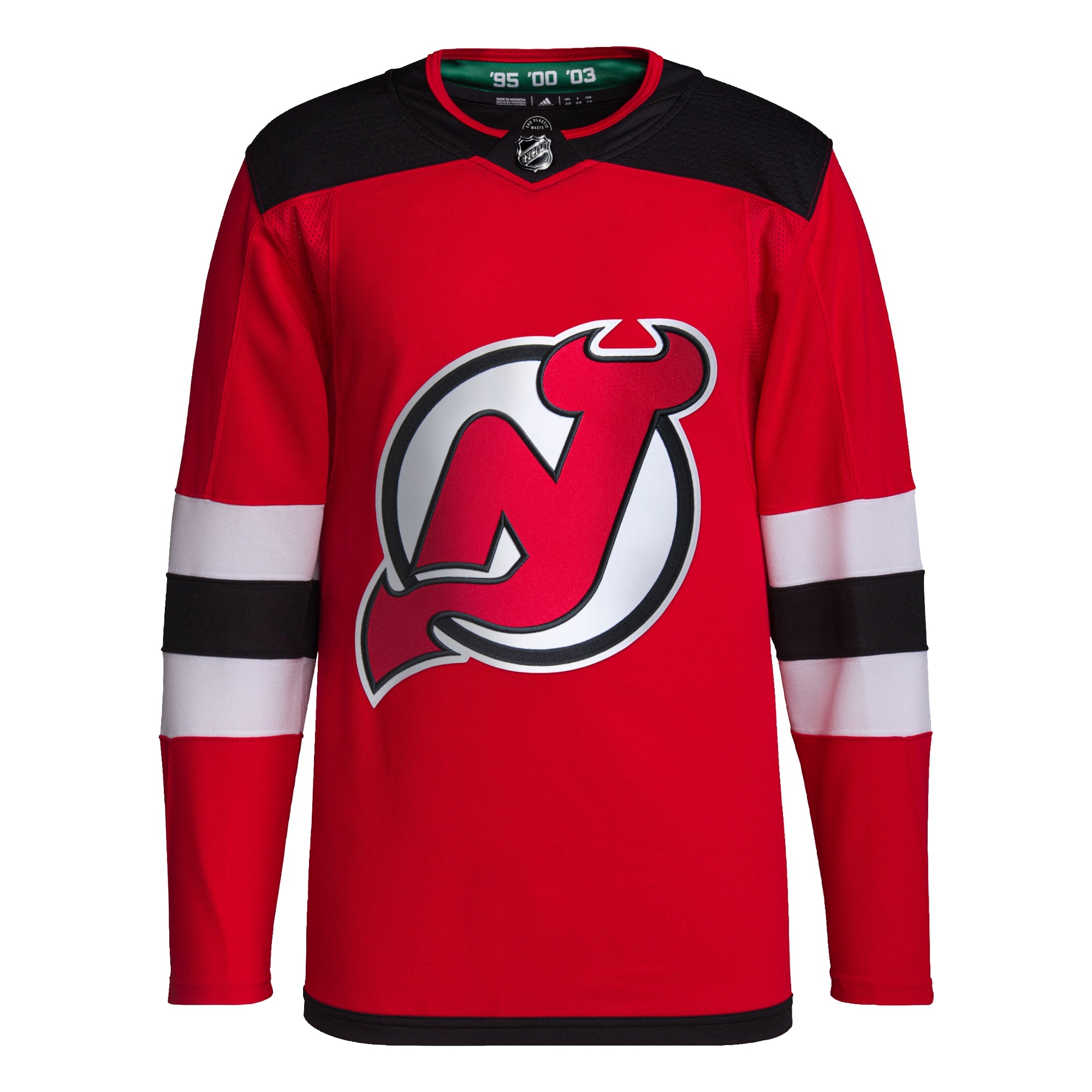 New Jersey Devils Home Primegreen Authentic Pro Jersey - Red