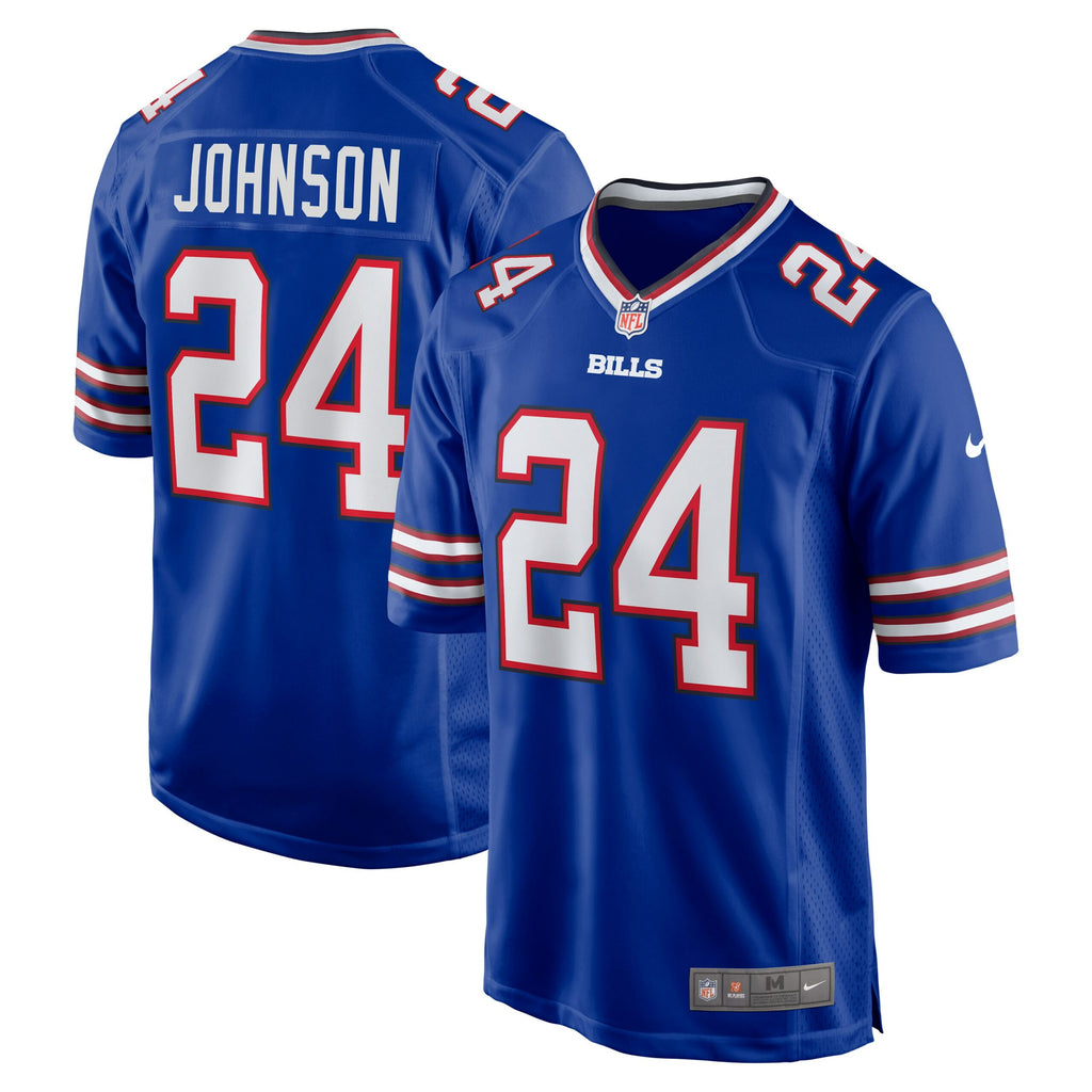 Taron Johnson Buffalo Bills Game Player Jersey - Royal