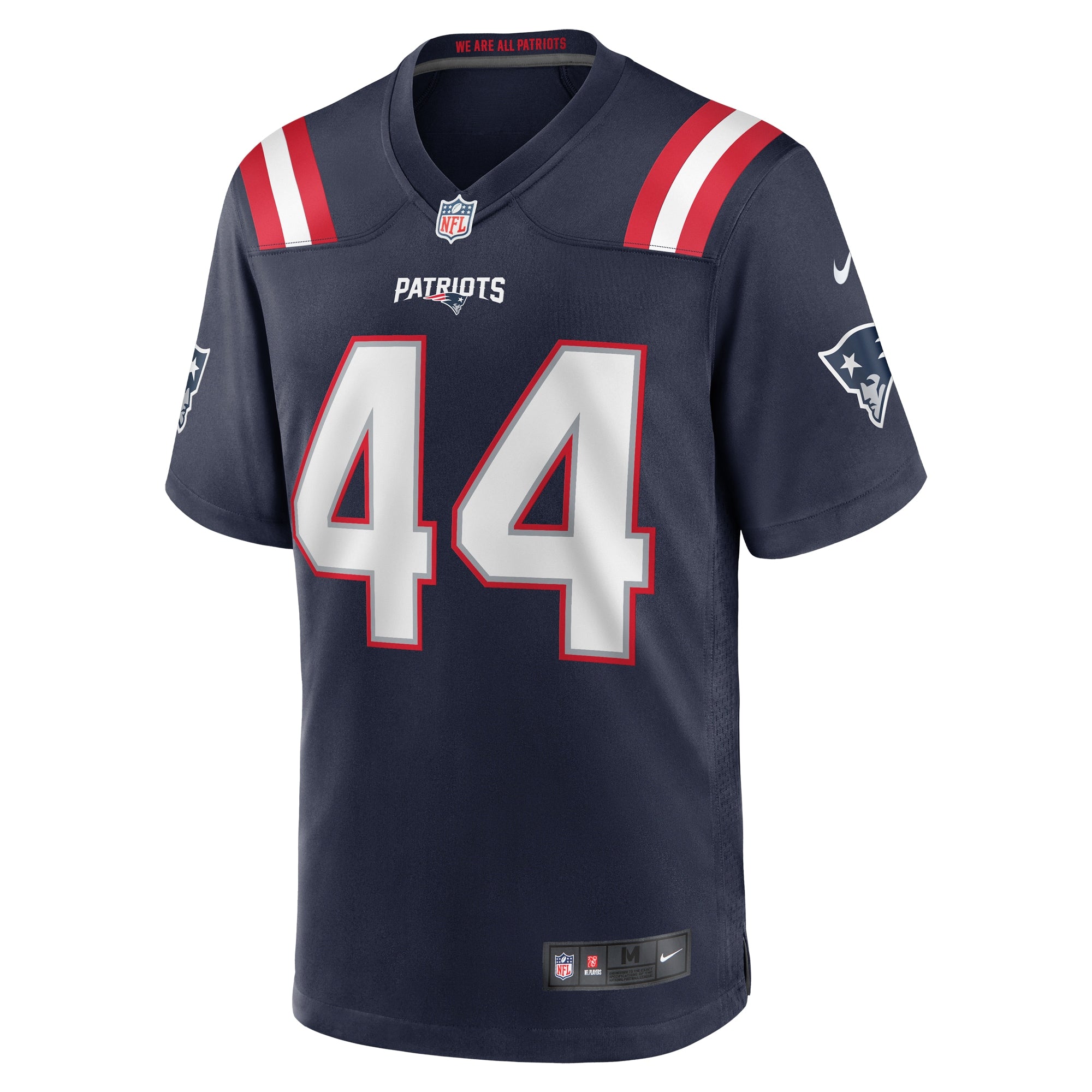 Raleigh Webb New England Patriots Home Game Player Jersey - Navy