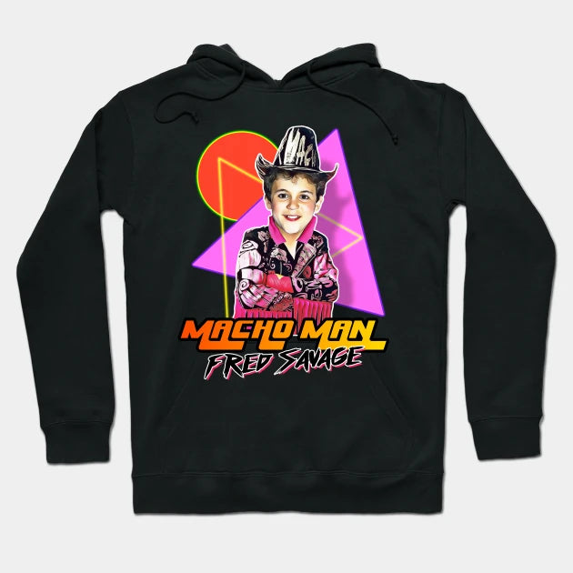 Macho Man Fred Savage Hoodie