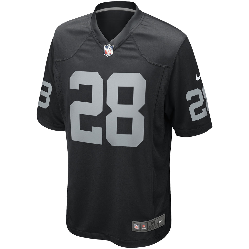 Josh Jacobs Las Vegas Raiders Game Player Jersey - Black