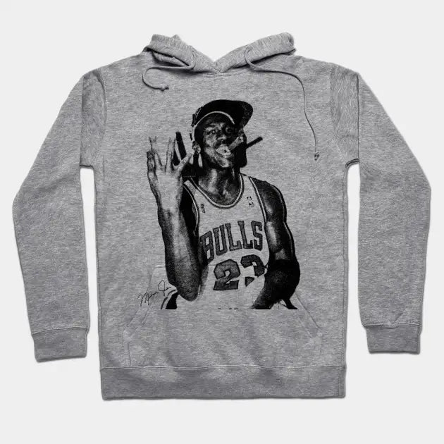 Vintage Michael Jordan With Signature Hoodie
