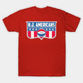 Defunct New Jersey Americans Basketball T-Shirt