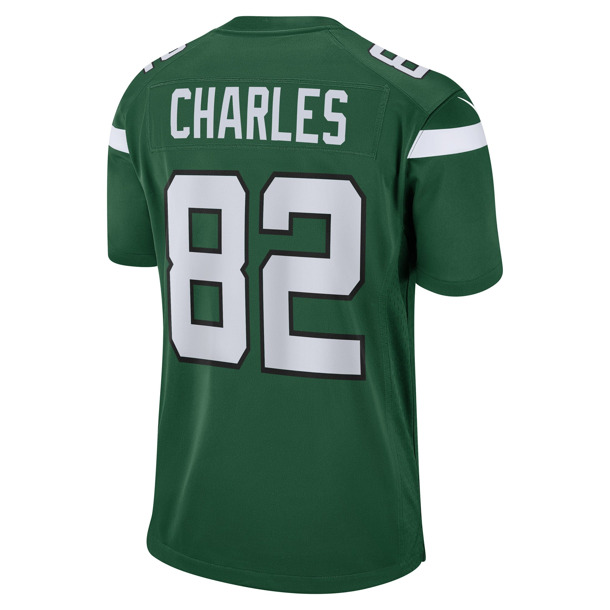 Irvin Charles New York Jets Game Player Jersey - Gotham Green