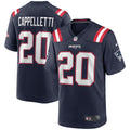 Gino Cappelletti New England Patriots Game Retired Player Jersey - Navy