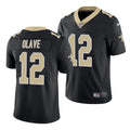 Men's New Orleans Saints Chris Olave Vapor Jersey - Black